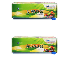 Newwrap 保鮮夾鏈袋, 100m, 2個