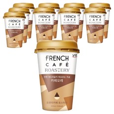 FRENCH CAFE 歐蕾咖啡杯飲, 200ml, 10個
