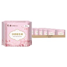 JOYFUL NAPKIN 悅棉 涼感衛生棉, 日用型 24.5cm, 8片, 10包