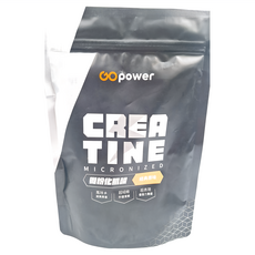 GOPower 果果能量 微粉化肌酸 經典原味, 400g, 16包