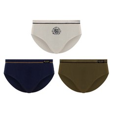 Mrjunior 男童用純棉泰勒學生三角內褲3件組