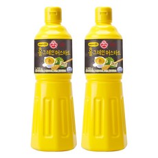 오뚜기 홀그레인머스타드, 1.1kg, 2개