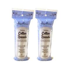 3層雙面化妝棉, 2個, 80入