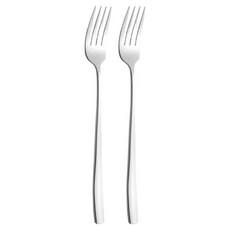 Bodamoga不鏽鋼現代簡約叉子 大型, 單色, 2個