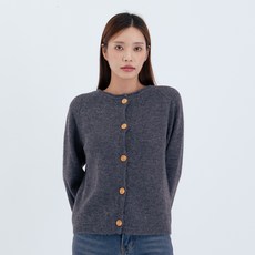 Elsso 女款鈕扣溫暖可愛針織開襟衫