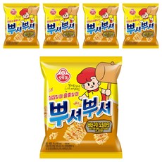 오뚜기 뿌셔뿌셔 버터오징어맛, 90g, 5개