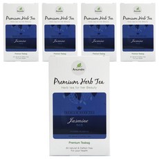 areumdre 優質白茉莉花草茶, 1.1g, 20入, 5個