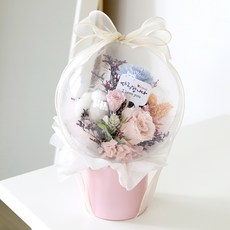 壓克力氣球永生康乃馨 大, 混合色, 1個
