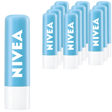 니베아 립케어, 모이스춰 케어, 4.8g, 12개