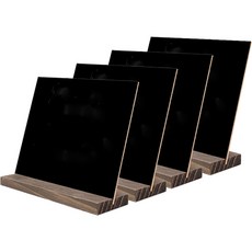 Modern Draw商業用支架黑板方形 4入