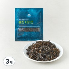 주일상사 맛있는 해초시리즈 삶은 톳, 320g, 3개