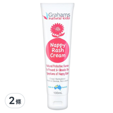 Grahams 珂然 嬰兒屁屁霜 100ml，增強肌膚屏障，深層滋潤，舒緩不適, 2條