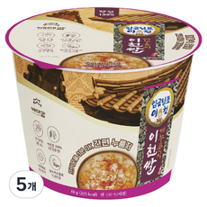 Baedaegam 利川米名品杯裝鍋巴原味, 5個, 60g