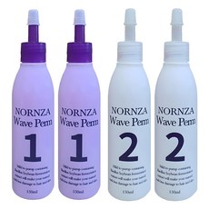 NORNZA 燙髮劑 第1劑+第2劑組, 300ml, 2組