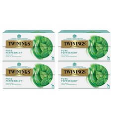TWININGS 唐寧茶 沁心薄荷茶茶包, 2g, 25包, 4盒