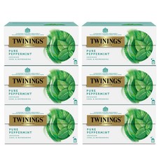 TWININGS 唐寧茶 沁心薄荷茶茶包, 2g, 25包, 6盒