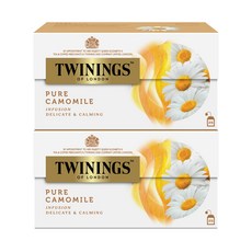 TWININGS 唐寧茶 洋甘菊茶茶包, 1g, 25包, 2盒
