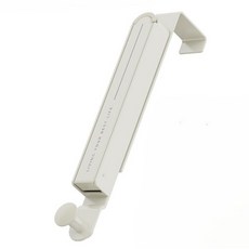 摩登簡約 門掛式折疊掛衣架 衣架, 1個, 白色