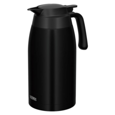 THERMOS 膳魔師 不鏽鋼保溫壺 TTB-2001, 啞光黑, 2000ml, 1個
