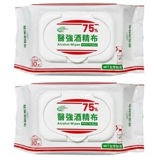醫強 75%酒精布, 1入, 2包