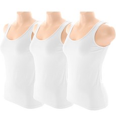 글램공감 여성용 찰랑 모달 런닝 나시 3종 세트