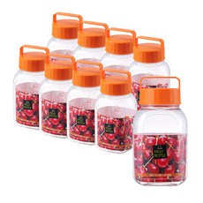 LocknLock 樂扣樂扣 水果釀酒瓶 橘色, 9入, 2L