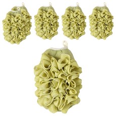 Wonine 沐浴手套, 深綠色, 6個, 1入