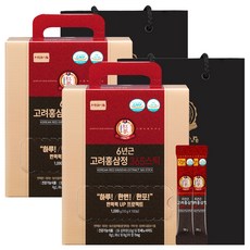 정원삼 6년근 고려홍삼정 365스틱, 1kg, 2개