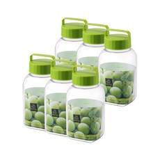 LocknLock 樂扣樂扣 水果釀酒瓶 橘色, 6入, 4.2L