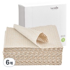 Le made 可水洗嫘縈日常抹布巾, 6個, 50入