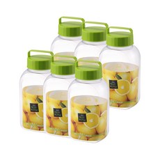 LocknLock 樂扣樂扣 水果釀酒瓶 橘色, 6入, 5.4L