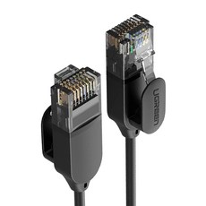 UGREEN 綠聯 CAT6A 網路線 增強版, 黑色, 3m, 1條