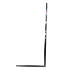 SHINWA 鶴龜 雙面角尺/曲尺 薄型, 1尺6寸/45公分, 木工角尺, 手工打造, 1支