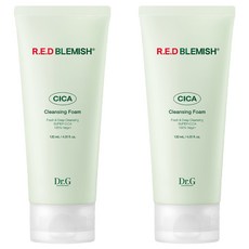 닥터지 레드 블레미쉬 시카 클렌징 폼, 120ml, 2개