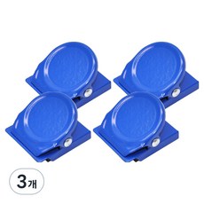 탑피아 자석형 메모 클립 집게 TYPE2, 3개, 4개입
