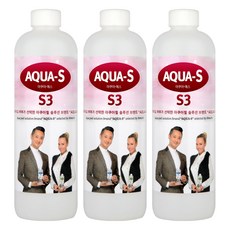 아쿠아에스 아쿠아필 솔루션 홈케어 토너 S3, 3개, 500ml