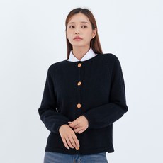 Elsso 女款鈕扣舒適可愛針織開襟衫