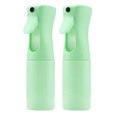 多功能極細噴霧瓶 PP材質 7x6x25公分, 青蘋果綠, 2個