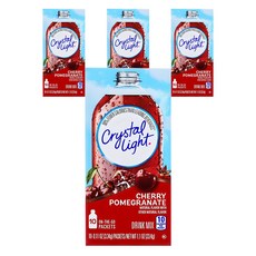 Crystal Light 櫻桃石榴風味沖泡飲隨身包, 3.34g, 10條, 4盒