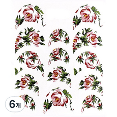 Meiron朋友 水轉印貼紙, 05 WA0626, 6個