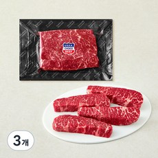 미국산 초이스 살치살 스테이크 (냉장), 1kg, 3개