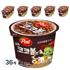 포스트 오곡 코코볼 컵 시리얼, 30g, 36개