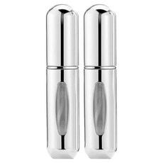Daon Select 按壓式填充便攜香水空瓶 5ml, 4個, 銀色