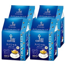 KEY COFFEE DRIP ON 特級濾掛咖啡隨身包, 8g, 10包, 4袋