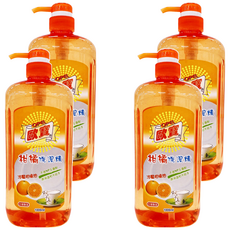 OPEL 歐寶 柑橘抗菌洗潔精 2入, 1L, 2組