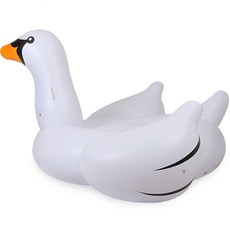 SUNNYWATER KS Mall Swan Tube 特大號, 白色的