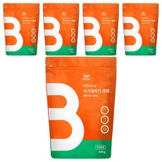 레인보우샵 올인원 식기세척기 세제 리필, 500g, 5개