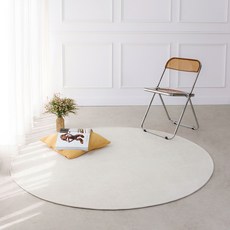 L'Eciante 日常生活防水圓形地毯