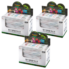 Tamsaa 兒童口罩 幫幫龍出動圖案, 印花款 白色, 50片, 3盒