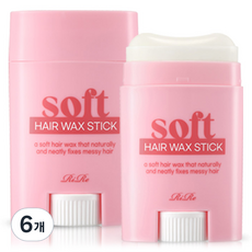 RiRe 柔軟造型髮蠟棒, 6個, 22g